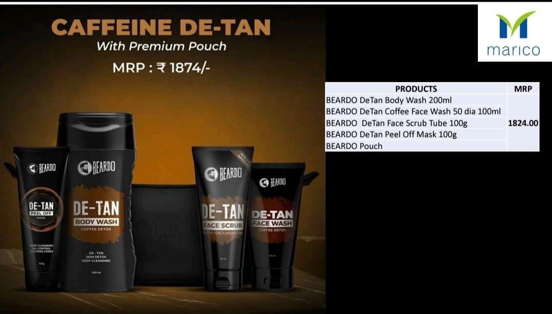 Beardo caffeine de-tan 